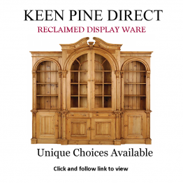 Advert: Keen Pine Direct Reclaimed Display Cabinets